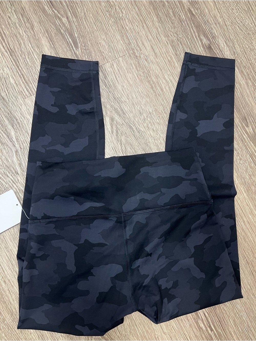 Lululemon Wunder Train High-Rise Tights NWT Camo Black Grey Size 8 25” - Picture 4 of 6